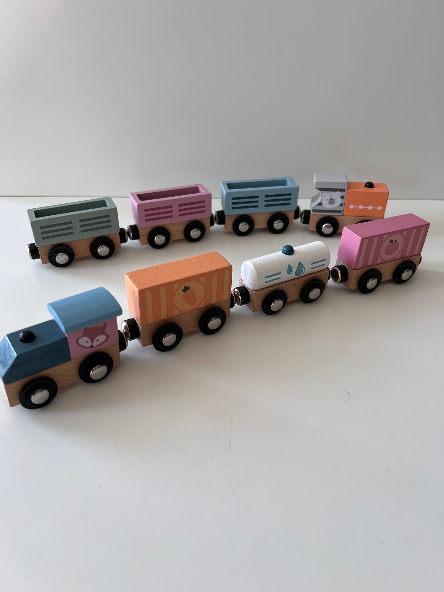 Medinė traukinių trasa