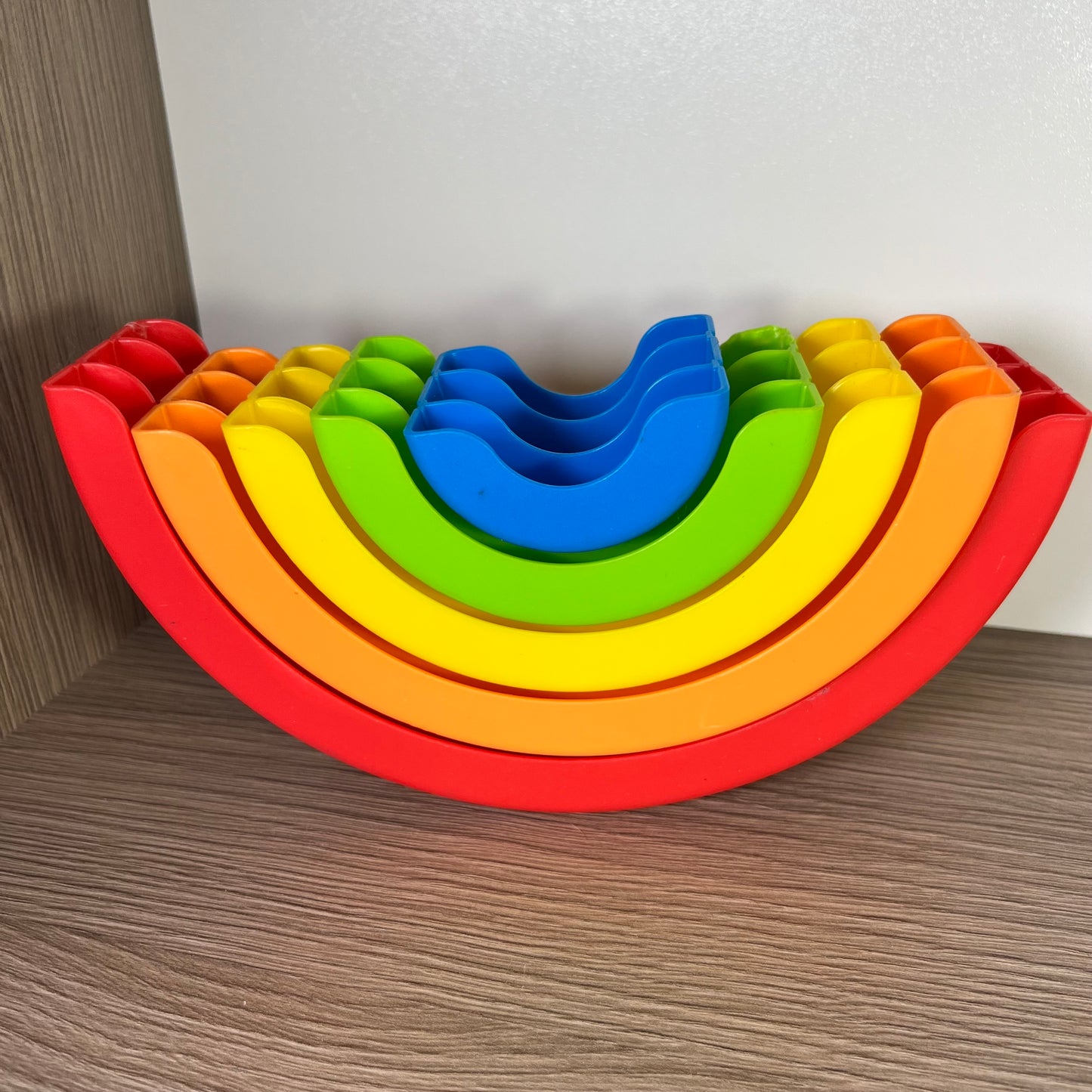 Vaivorykštė bokštelis dėlionė