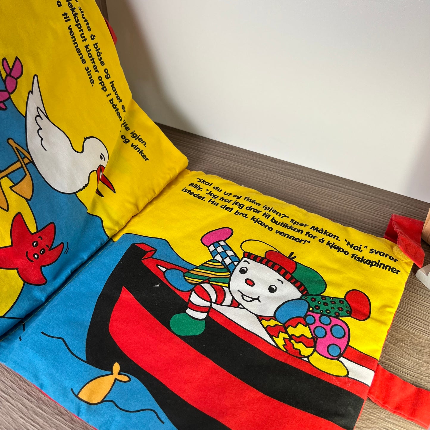 Minkšta knygutė Pa fisketur