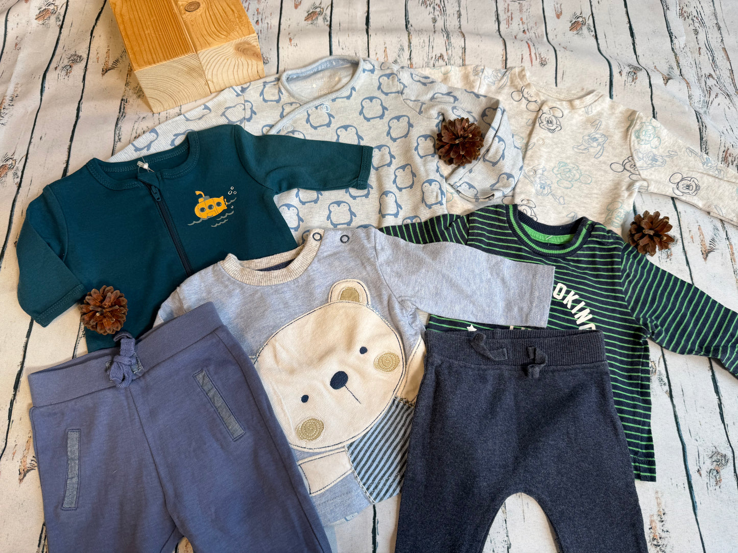 ☁️ Miško draugų debesėlis (50-56 dydis)☁️