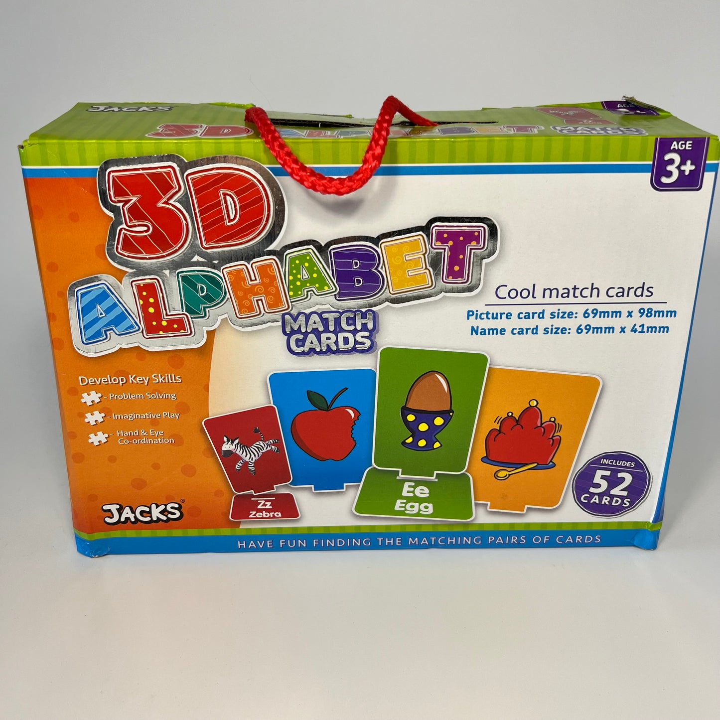 Žaidimas 3D Alphabet