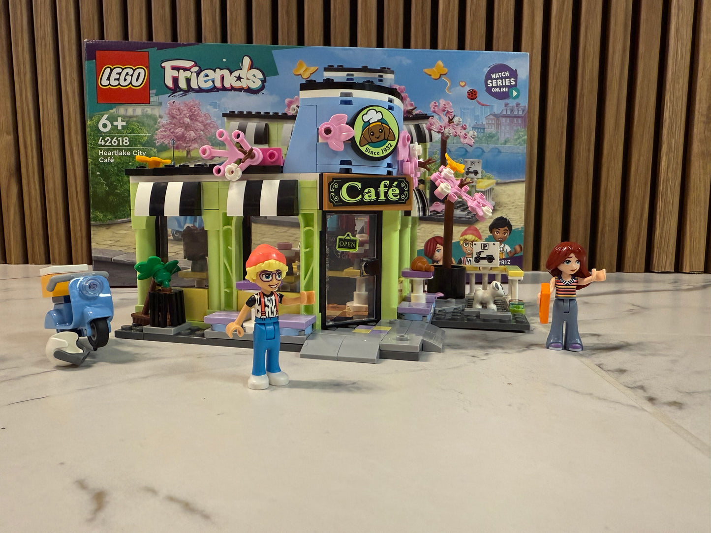 🧩LEGO Friends Heartlake City kavinė 42618– pasiruošusi naujam šefui!