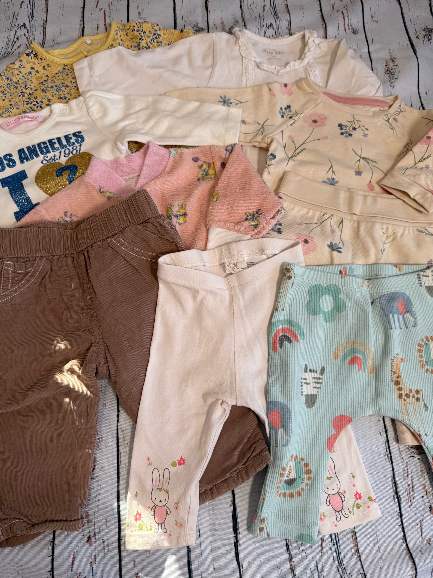 Švelnus mažylio drabužėlių rinkinys☁️(50-56 dydis)