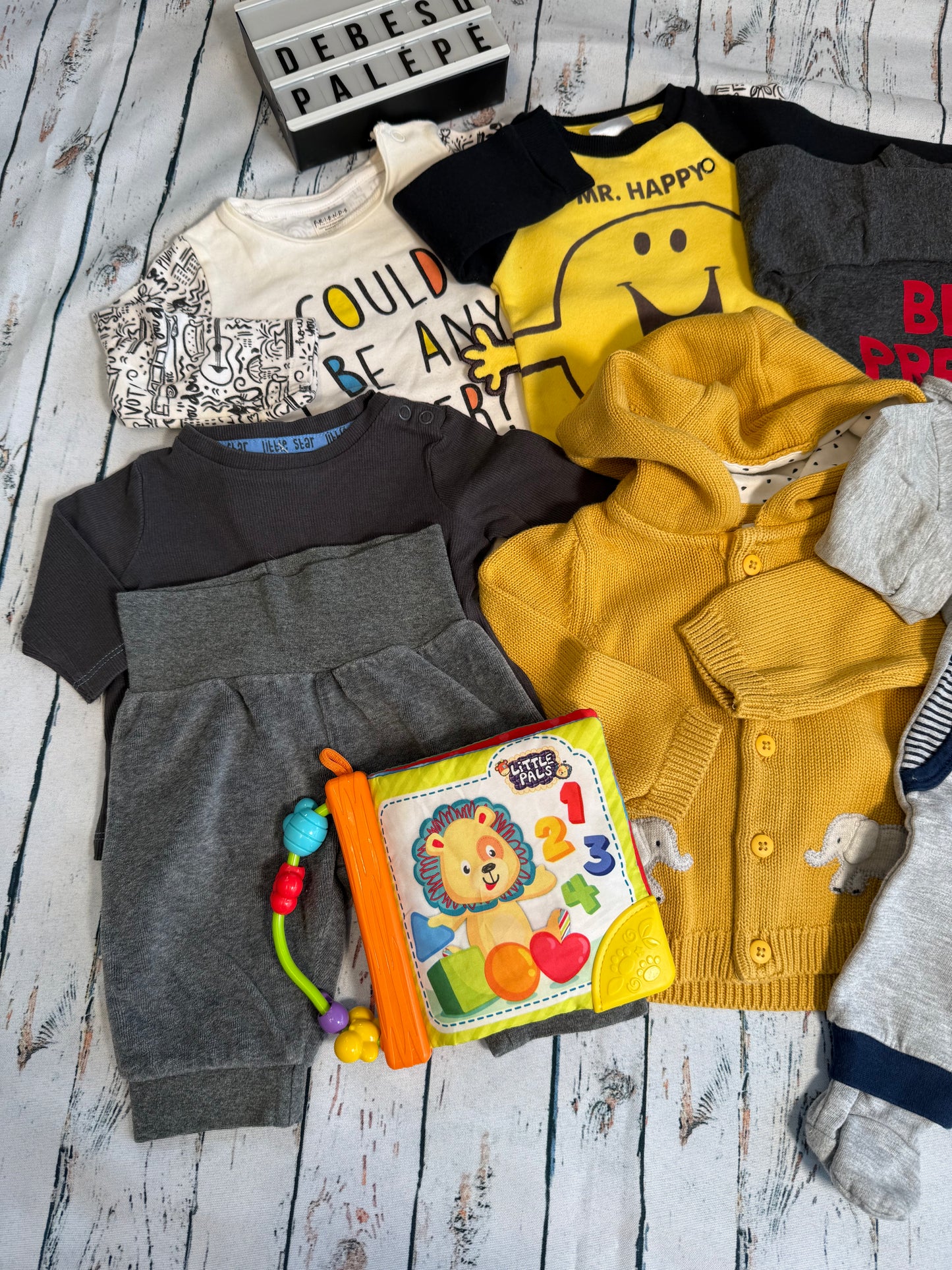 Švelnus mažylio drabužėlių rinkinys☁️(50-56 dydis)