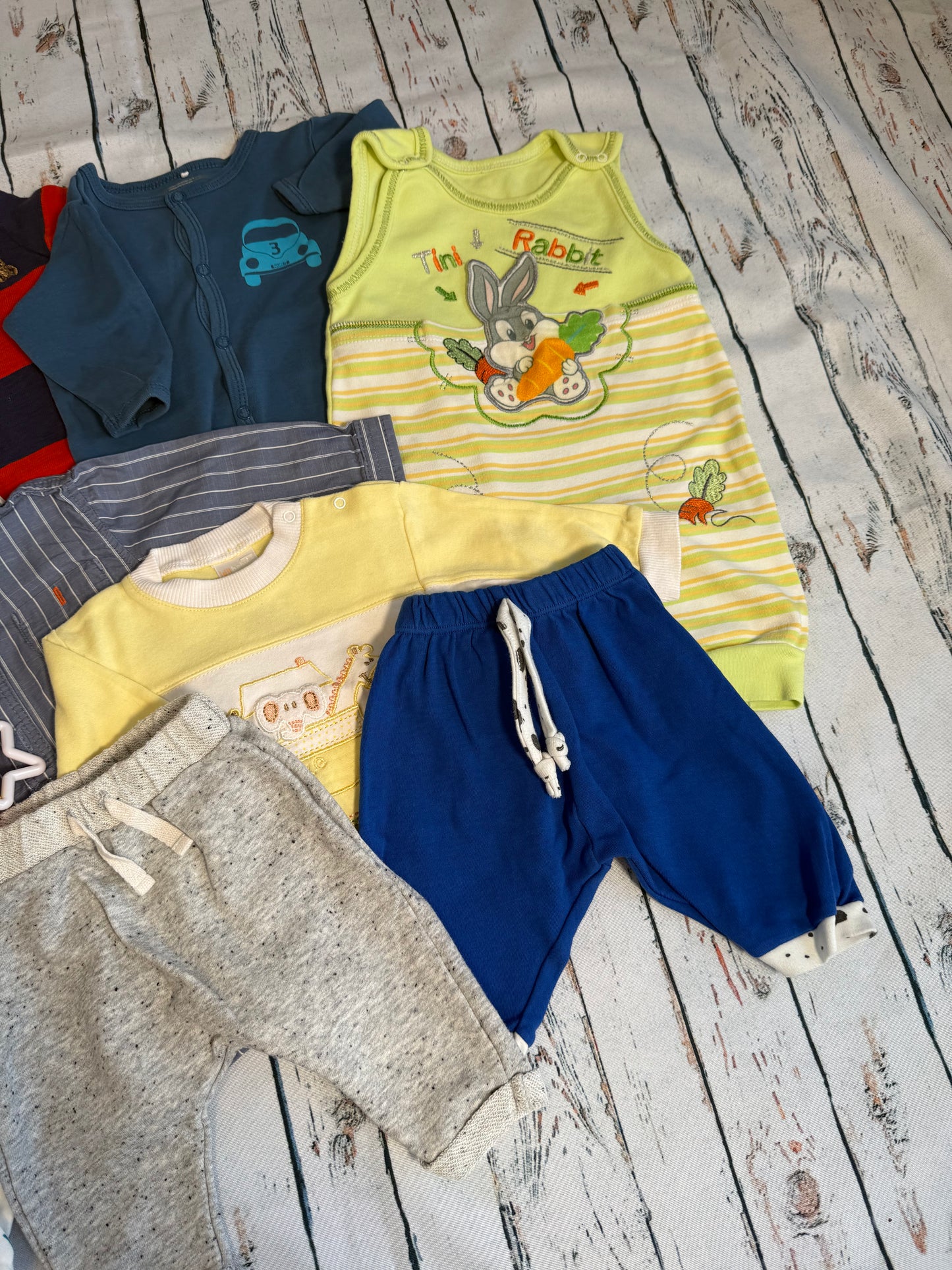 Švelnus mažylio drabužėlių rinkinys☁️(50-56 dydis)