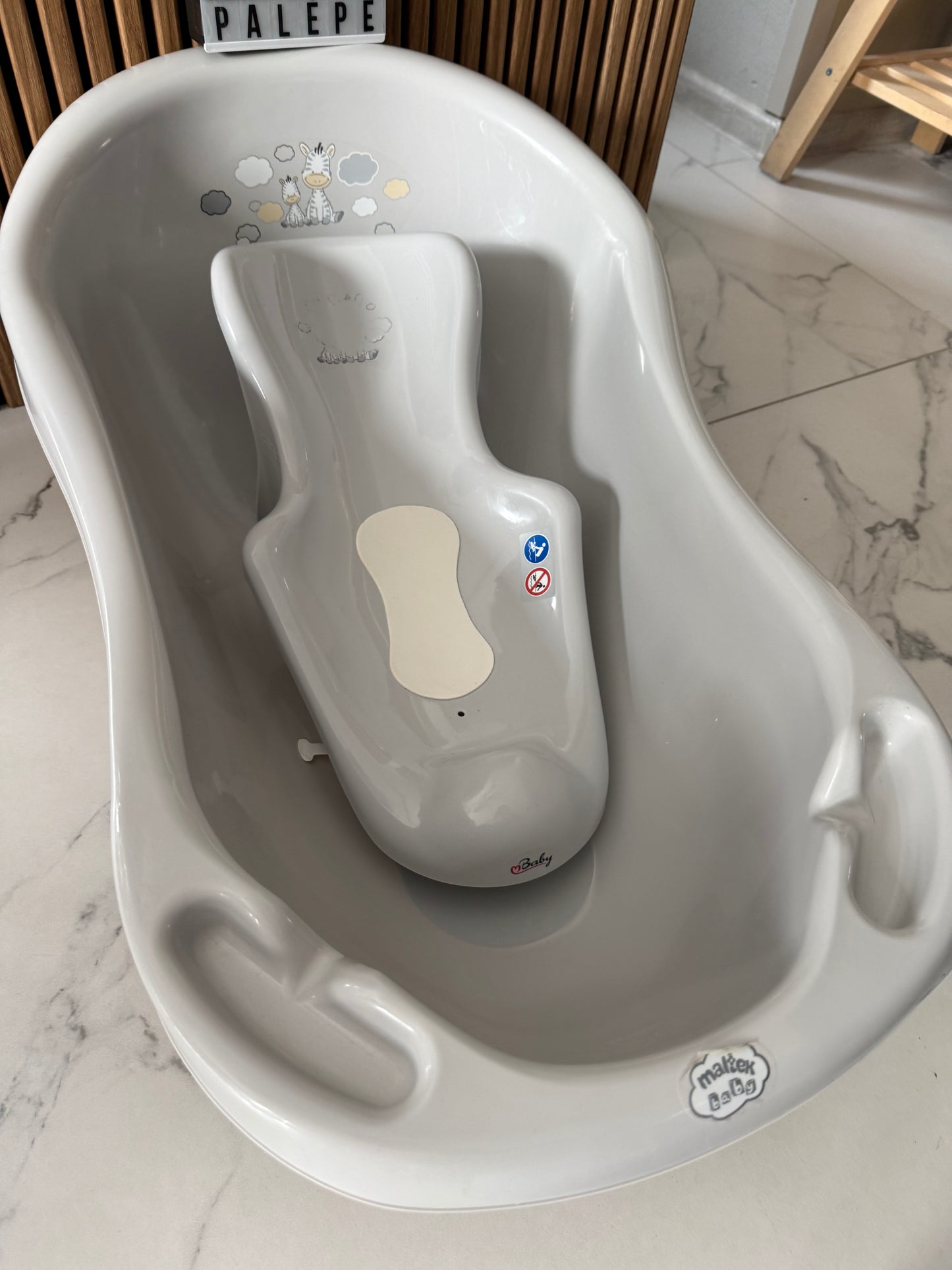 🛁🤍 Kūdikio vonelė su įdėklu