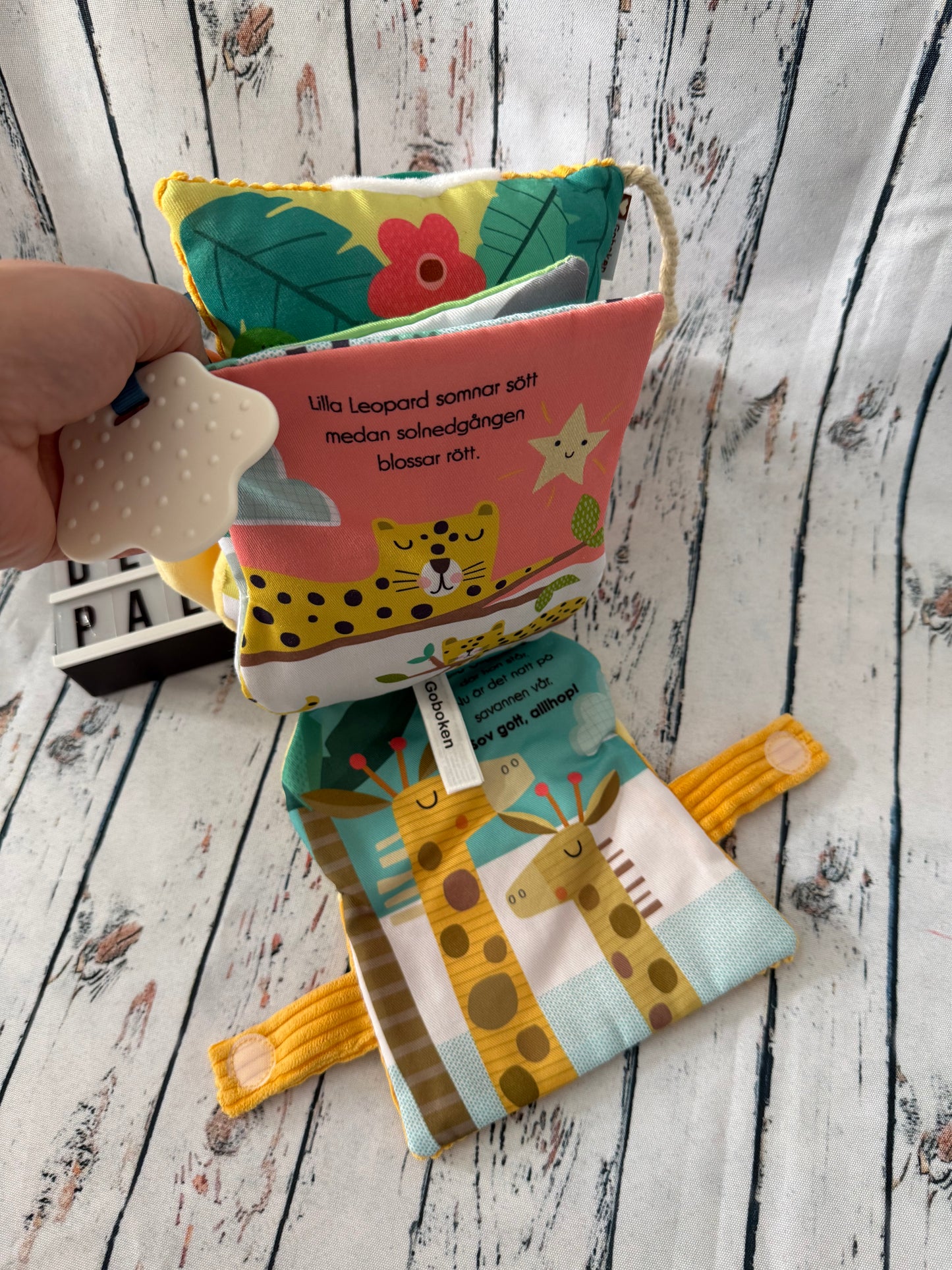 🦁📖 Minkšta lavinamoji knygutė kūdikiui