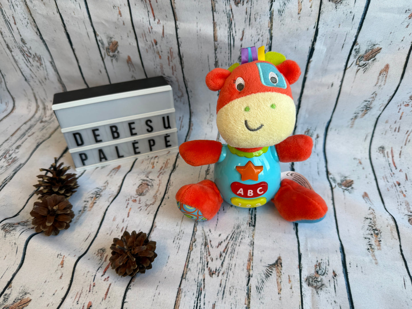 🧡 Kalbantis ir grojantis lavinamasis žaislas – linksmas draugas mokytis