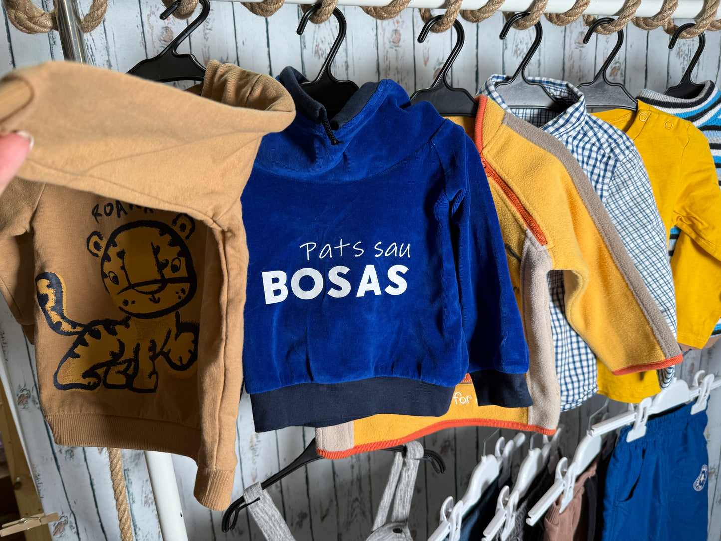 Švelnus mažylio drabužėlių rinkinys☁️(80-86 dydis)