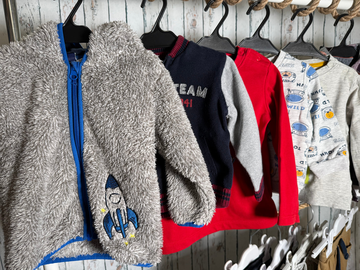 Švelnus mažylio drabužėlių rinkinys☁️(80-86 dydis)