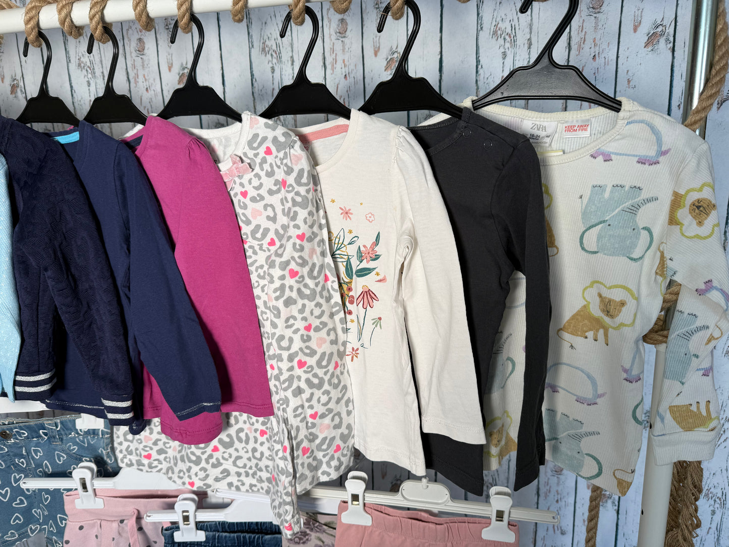 Švelnus mažylio drabužėlių rinkinys☁️(92-98 dydis)