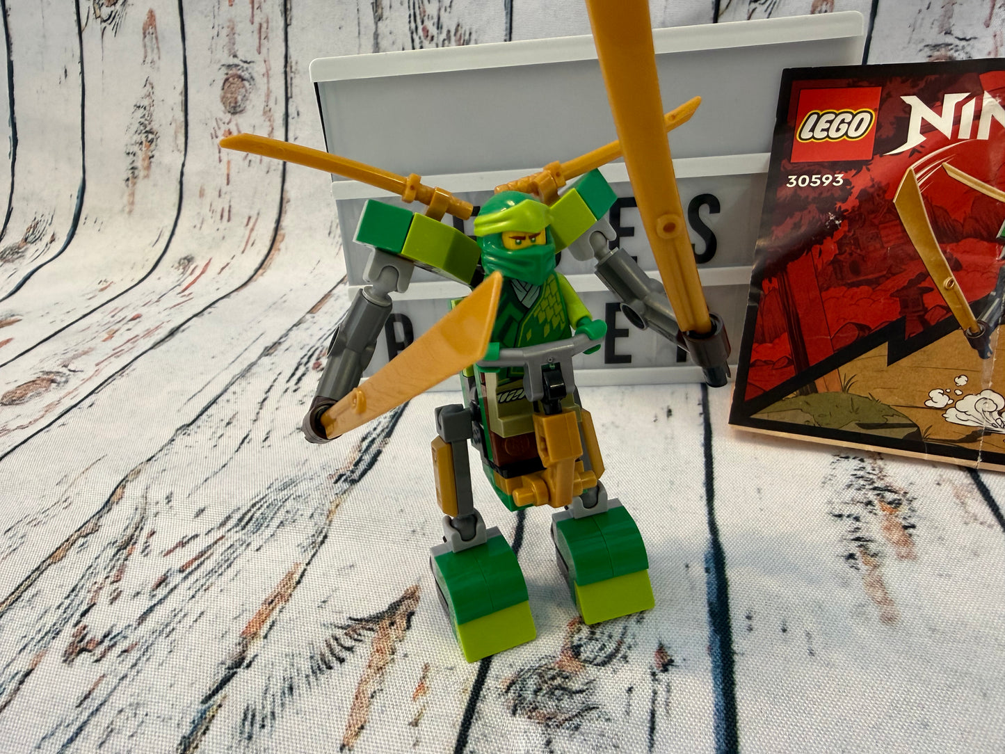 LEGO® 30593 Ninjago žaliasis kovos robotas ⚔️💚