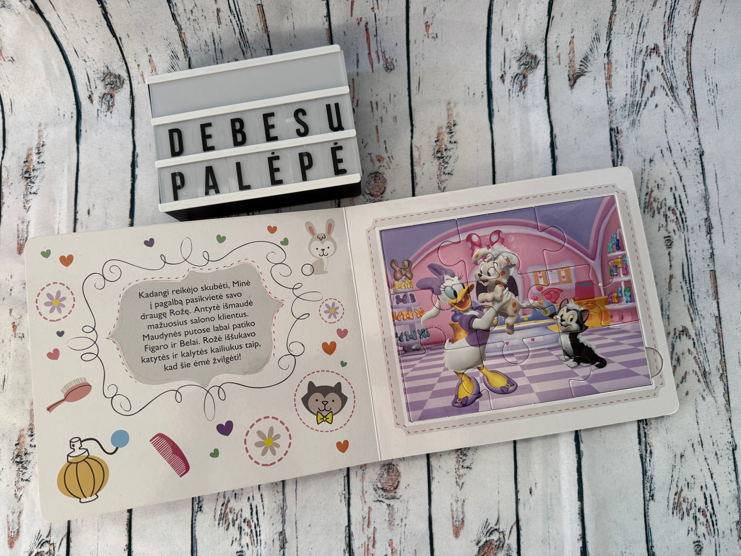 Disney Minnie dėlionių knygelė 🐭🧩