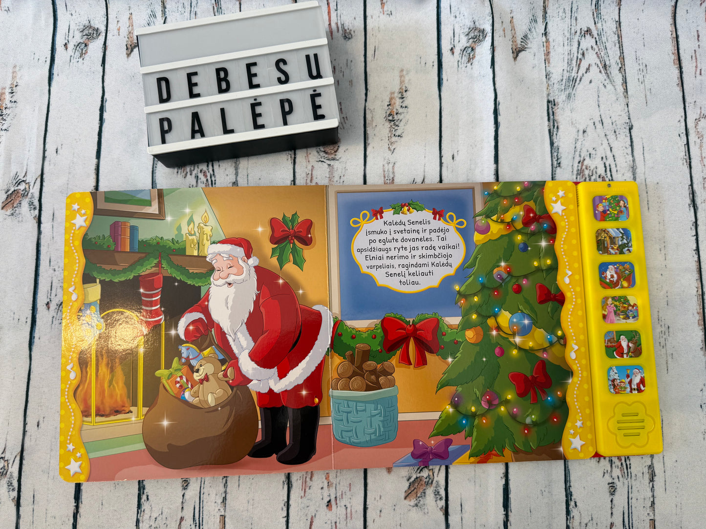 Kalėdų garsai – interaktyvi garsinė knyga 🎄🔔