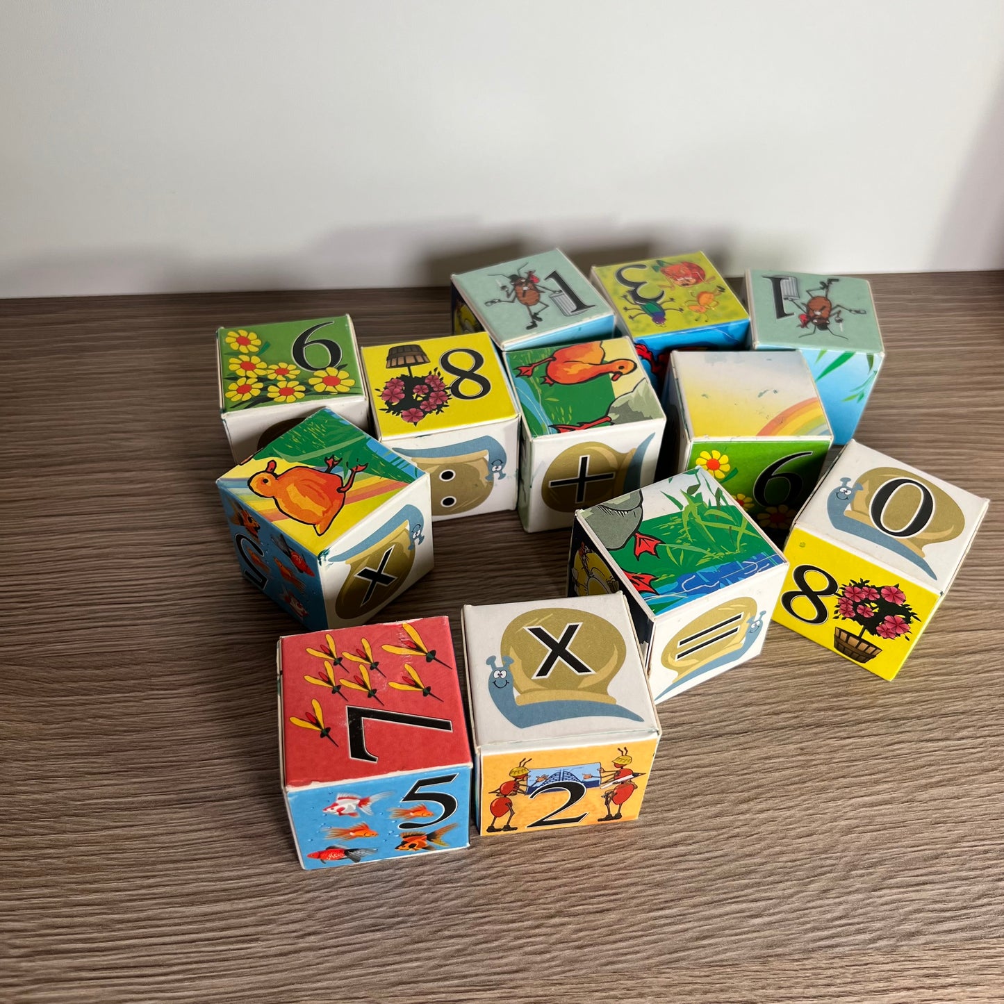 Kaladėlės Sudėliok ir suskaičiuok