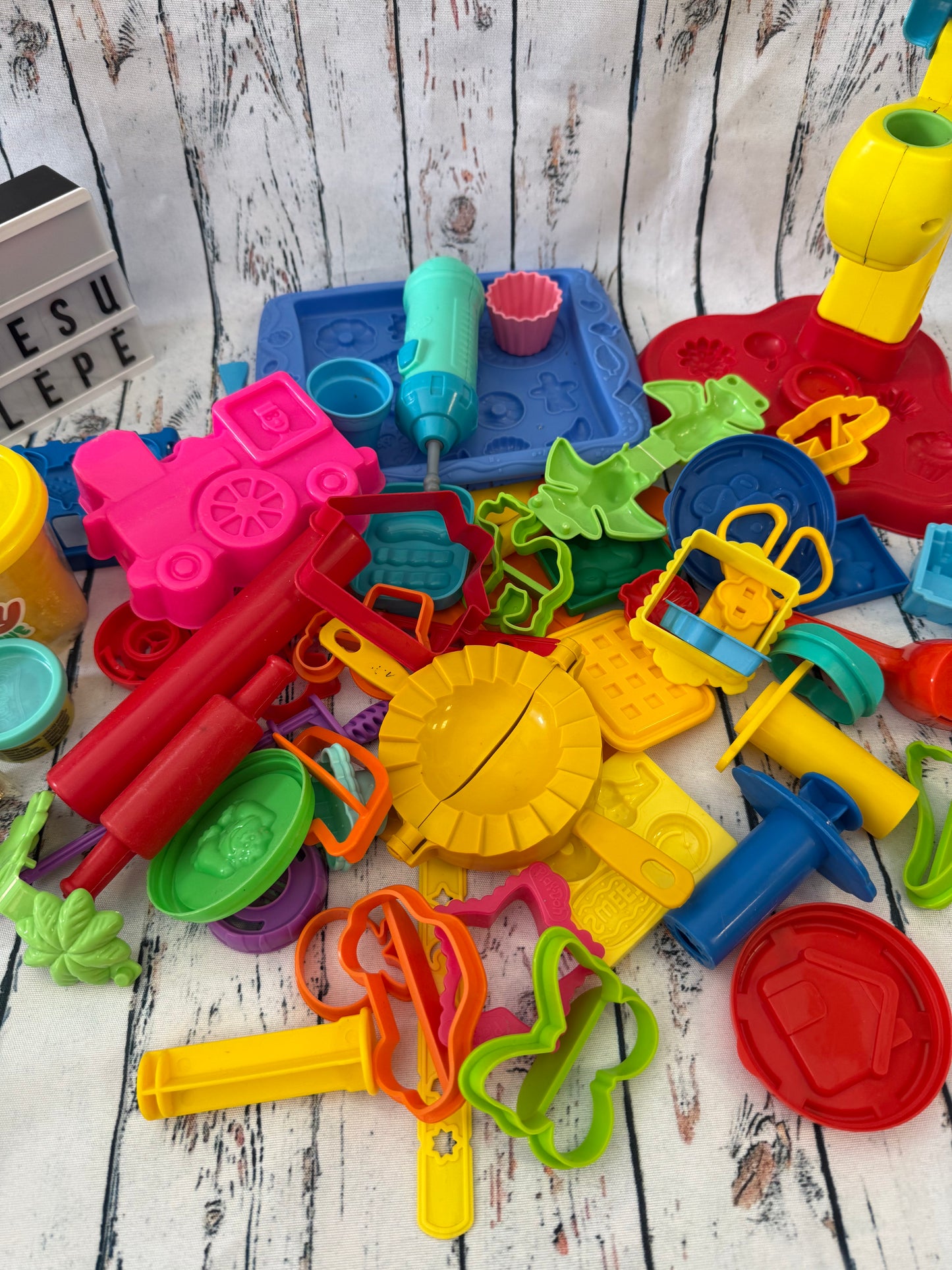 XXL Play-Doh kūrybos rinkinys su priedais 🍪🎨