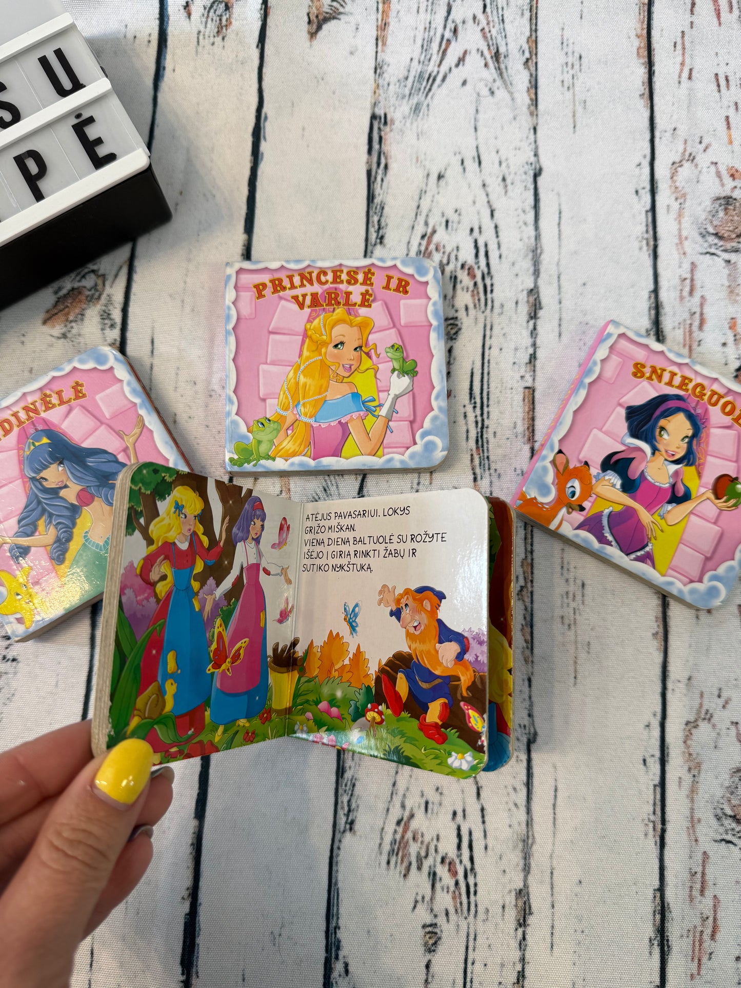 Mini princesių pasakėlės 👑📖