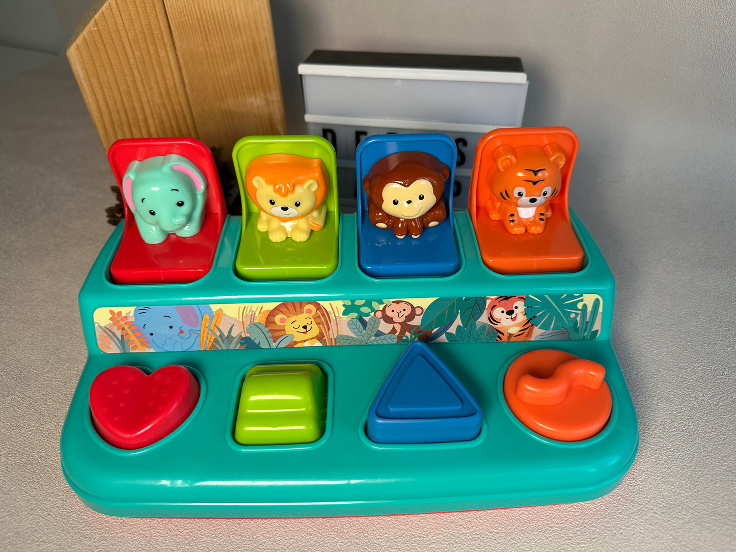 🦁🐘🐒 Spalvų ir nuotykių dėžutė mažiesiems (nuo 12 mėn.)