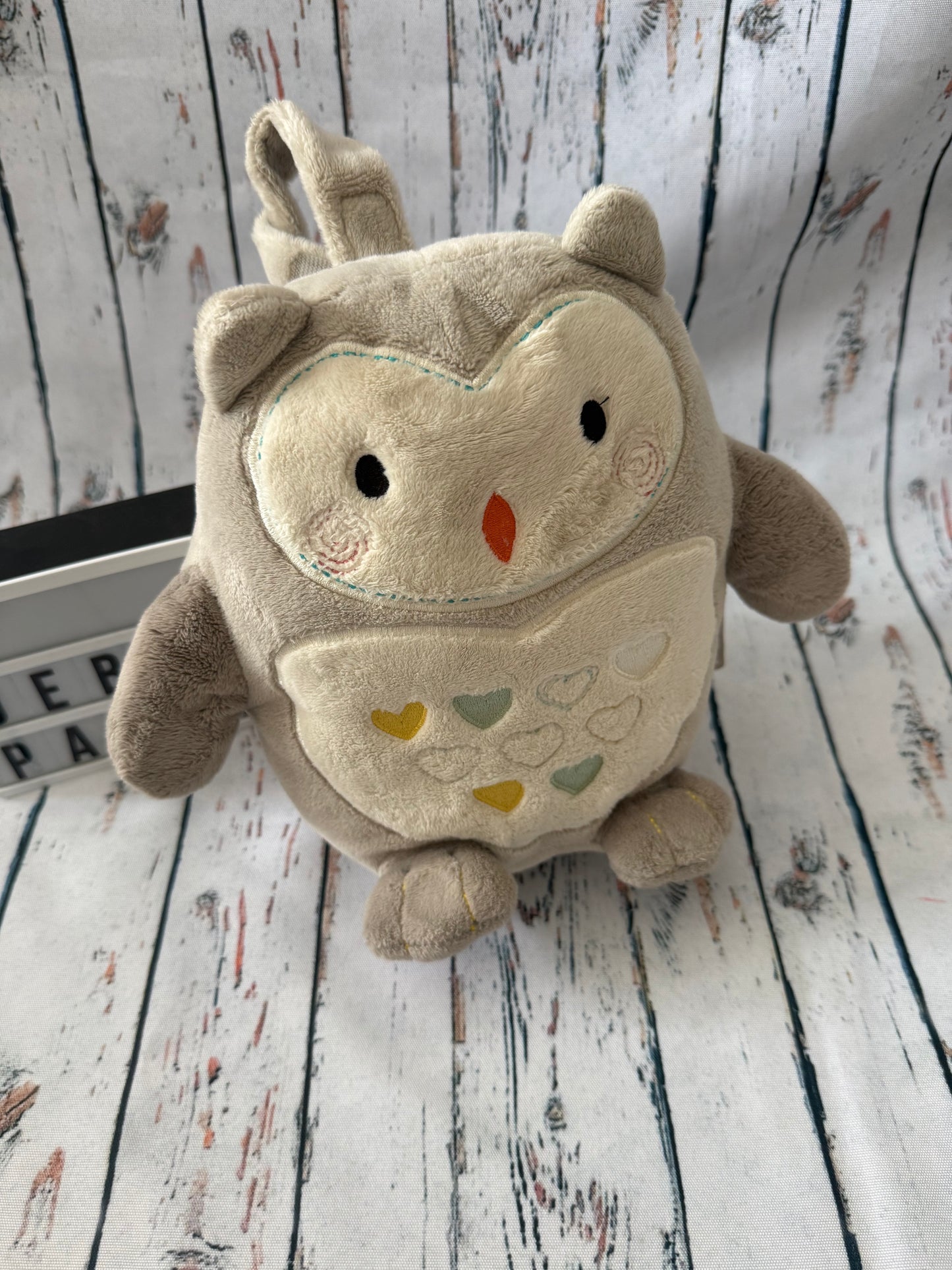 🦉💤 Migdukas Pelėdžiukas su garsais ir šviesa