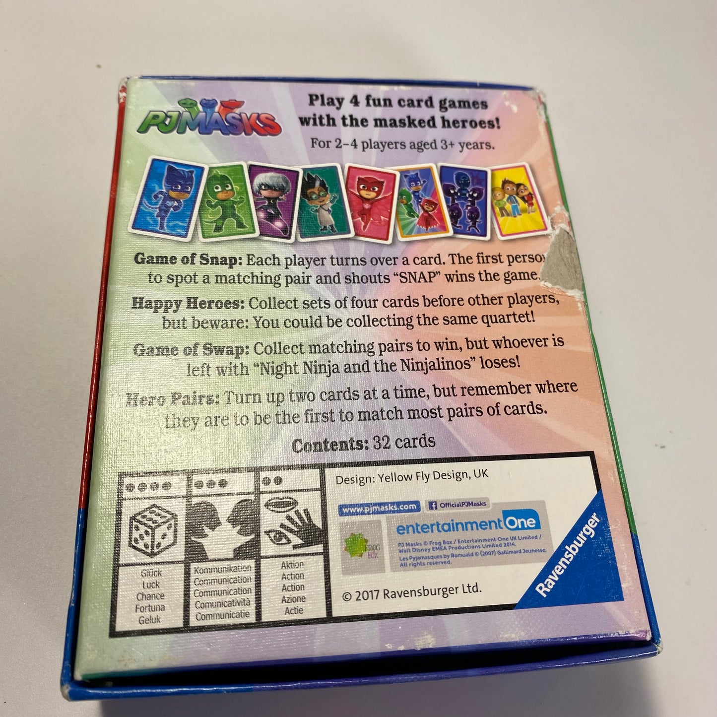 Žaidimas „PJ Masks Card Games“