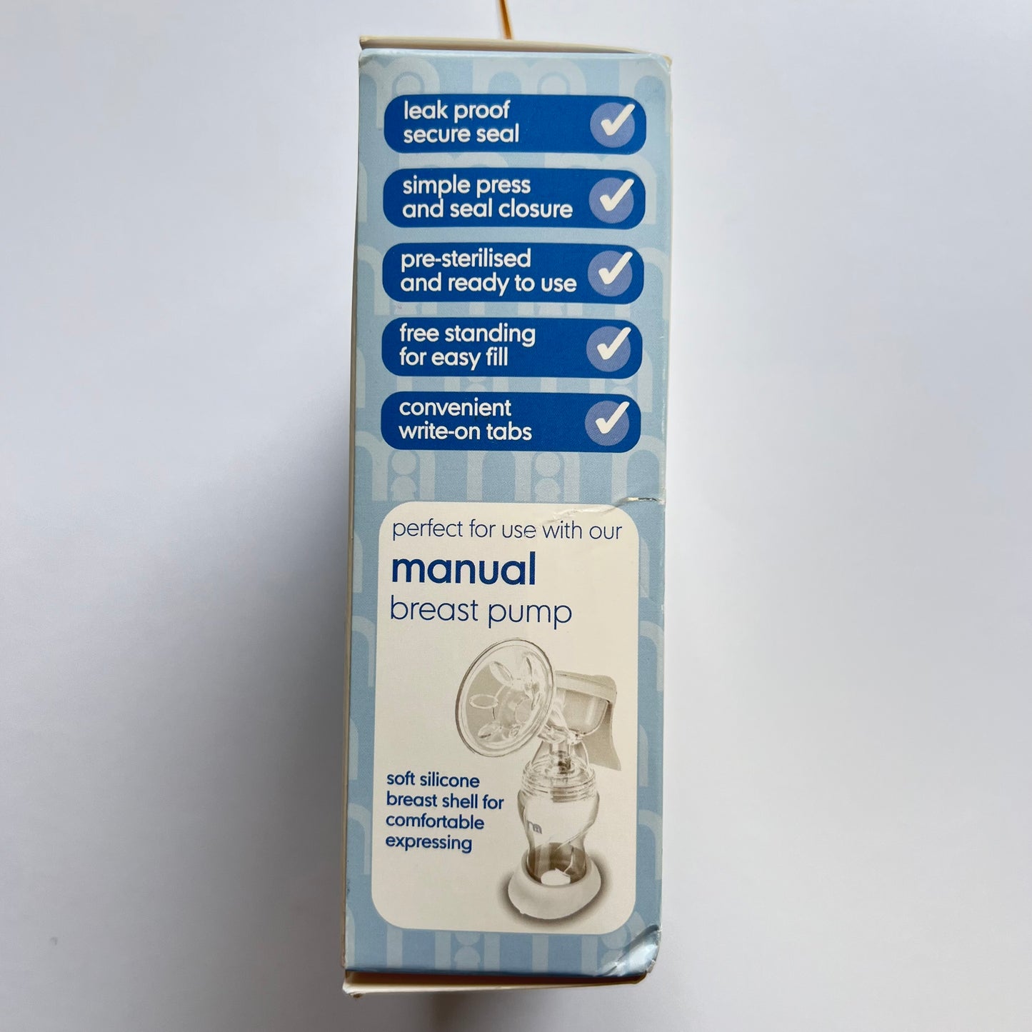 MOTHERCARE pieno maišeliai 20 vnt.