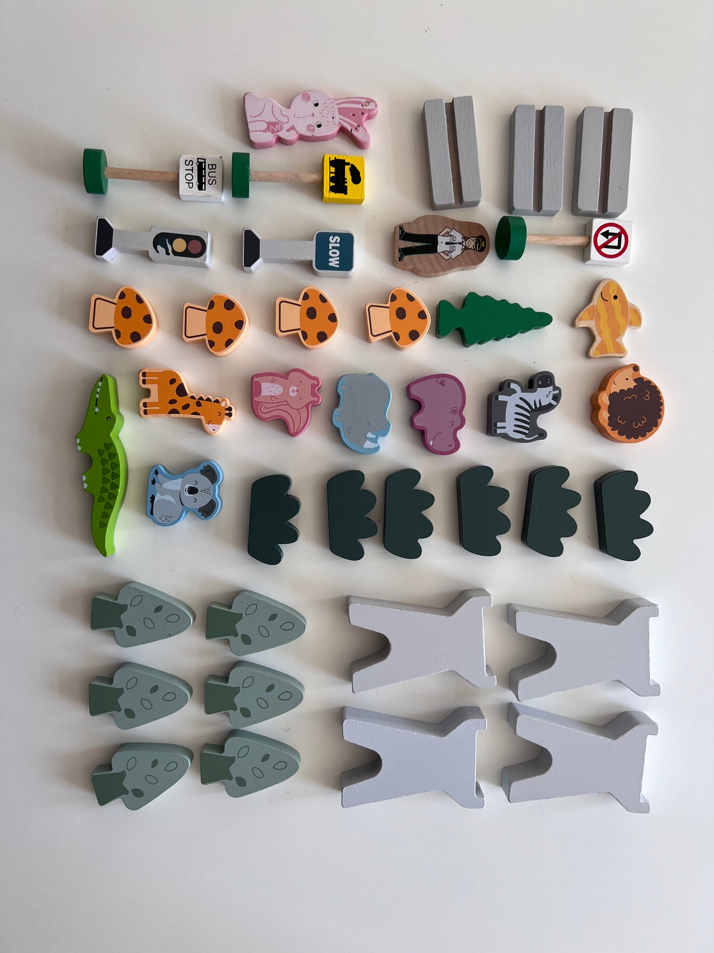 Medinė traukinių trasa