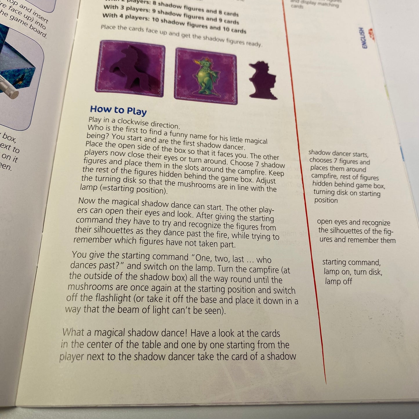 Žaidimas Nacht der magischen Schatten