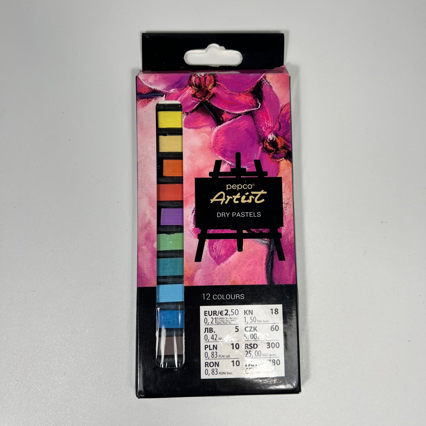 Rinkinys Kreidelės su akvarele