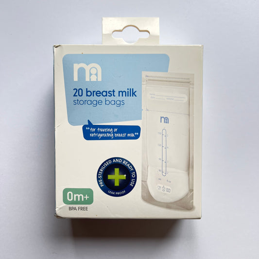 MOTHERCARE pieno maišeliai 20 vnt.