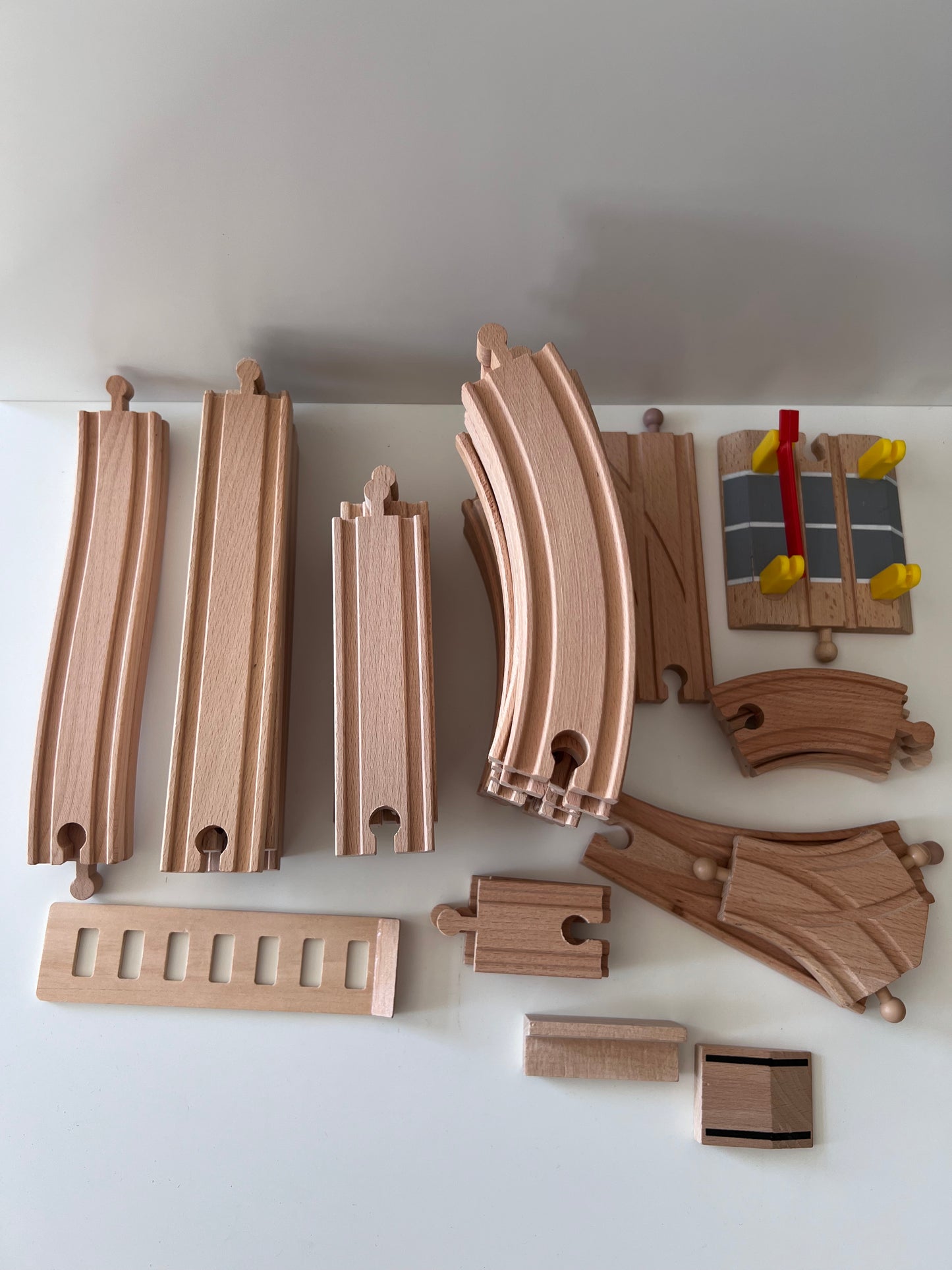 Medinė traukinių trasa