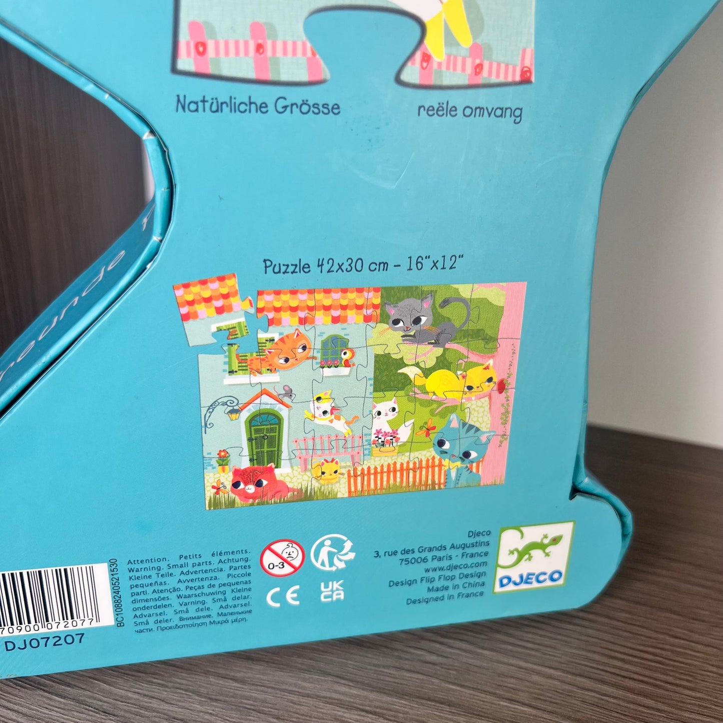 Dėlionė Katė, Djeco