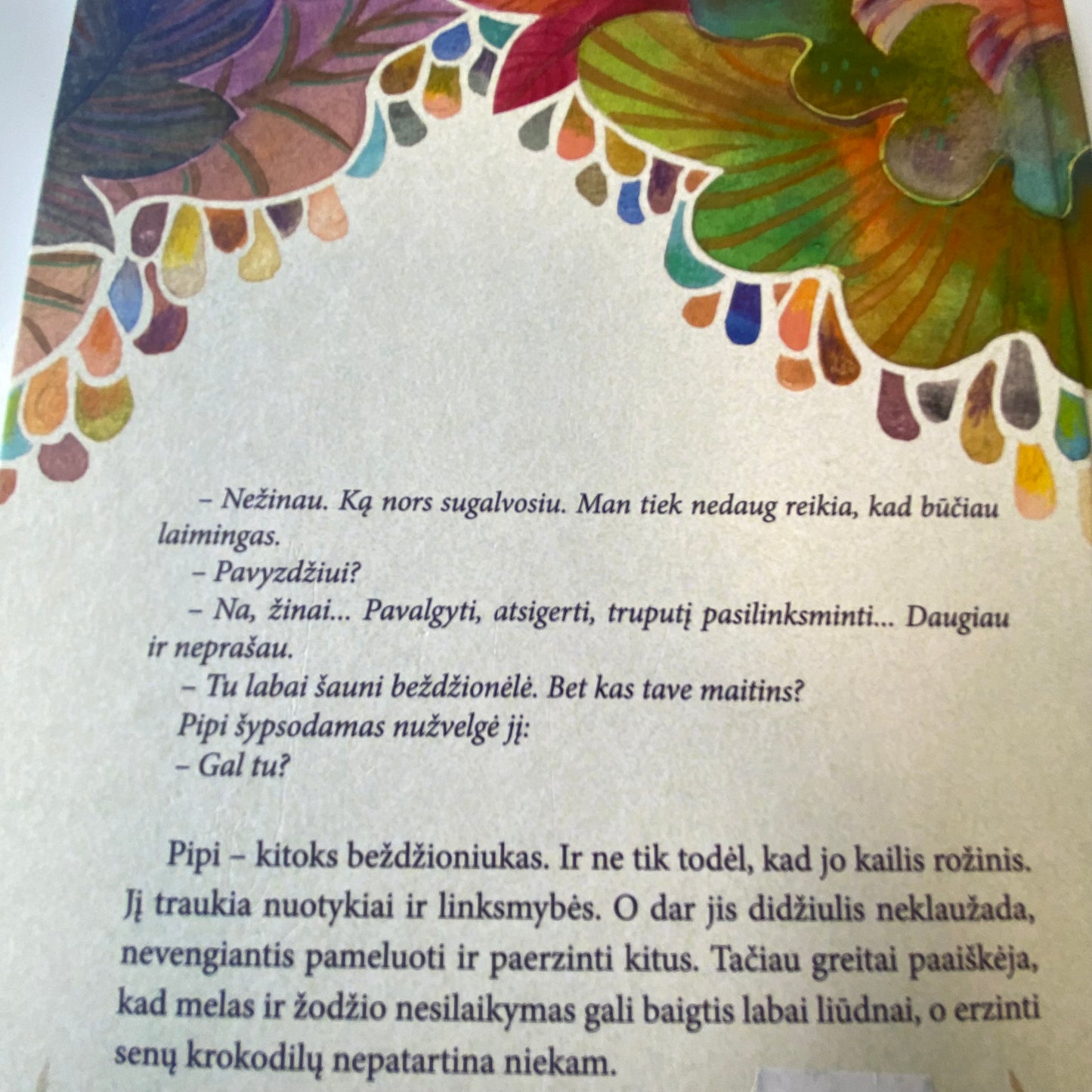 Knyga Rožinio bezdžioniuko Pipi nuotykiai