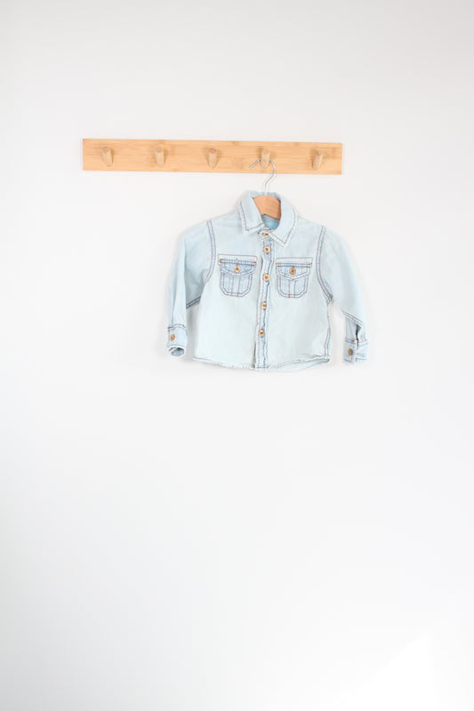 Džinsiniai marškiniai Little Rebel