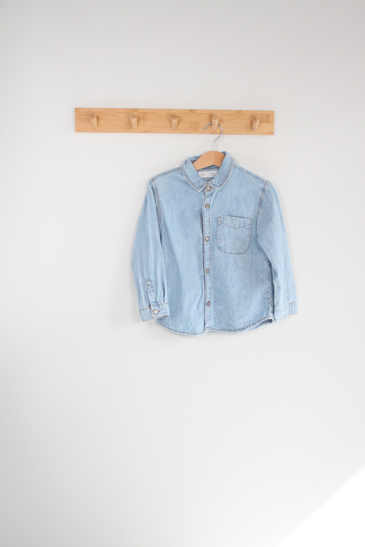 Džinsiniai marškiniai Zara