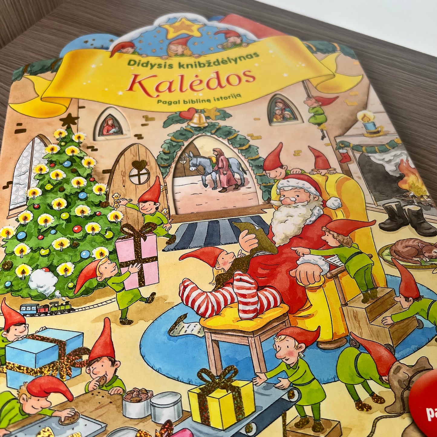 Knyga Didysis knibždėlynas Kalėdos pagal biblinę istoriją