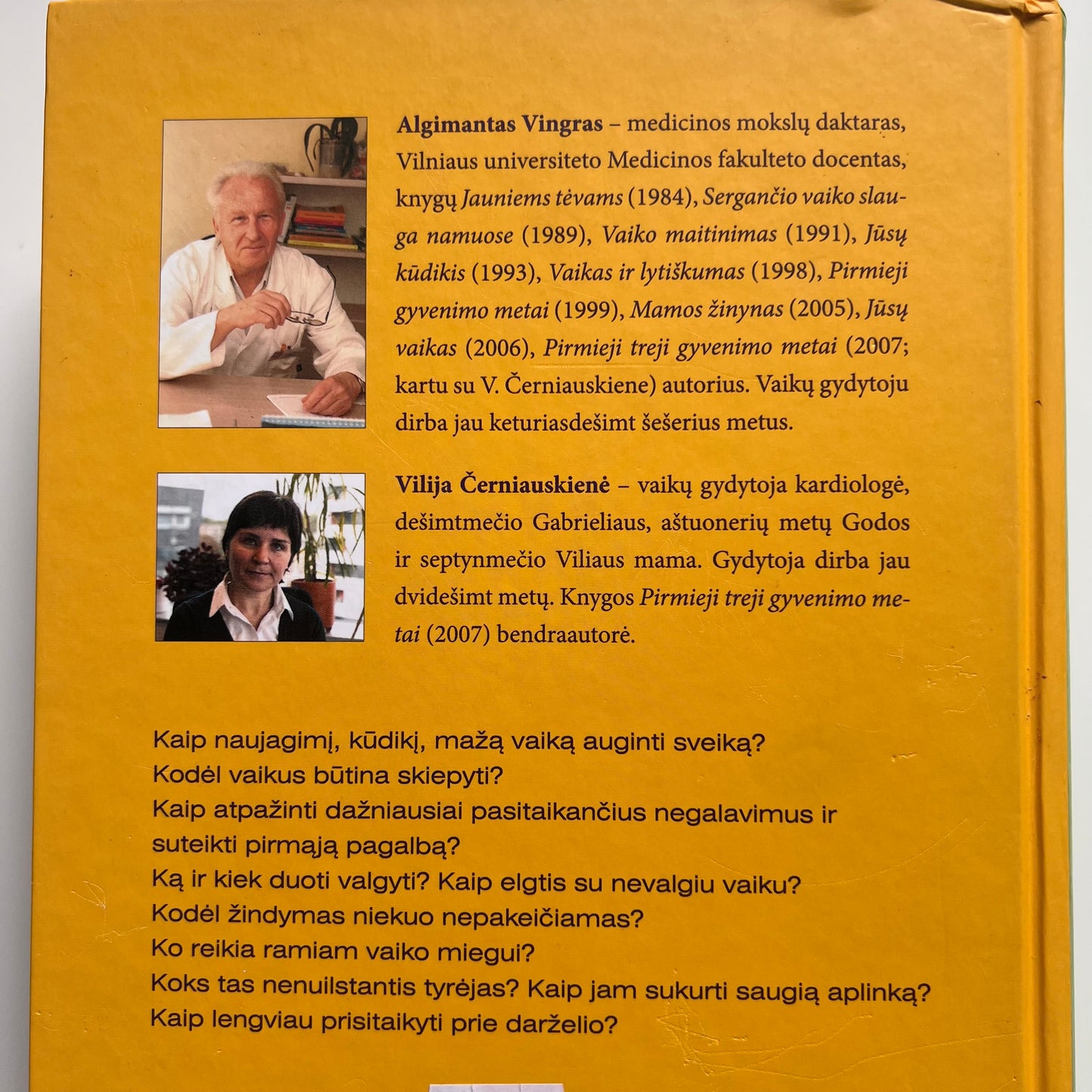 Knyga Pirmieji penkeri gyvenimo metai, N