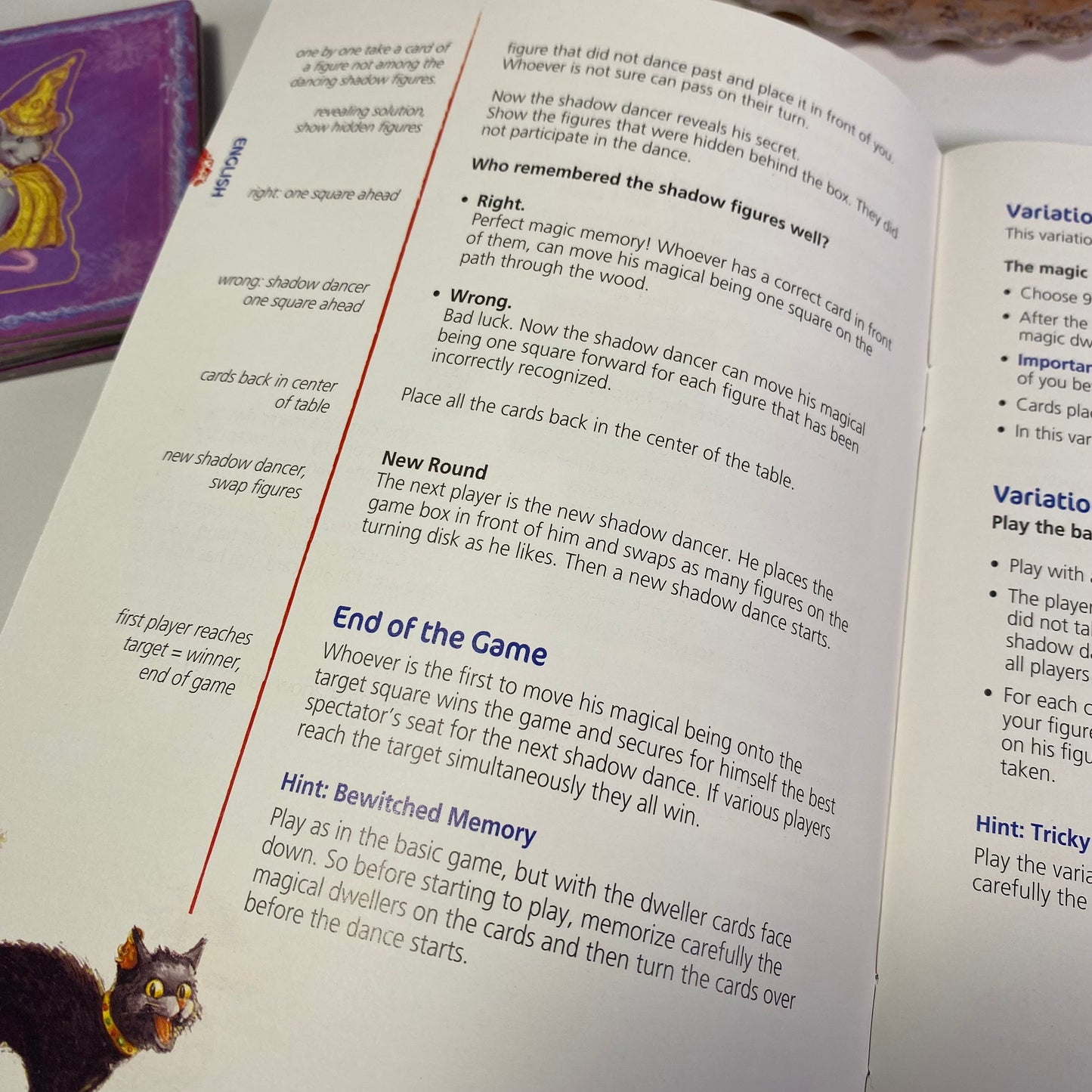 Žaidimas Nacht der magischen Schatten