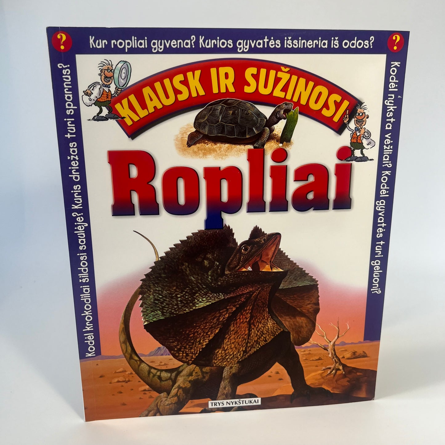 Knyga Ropliai