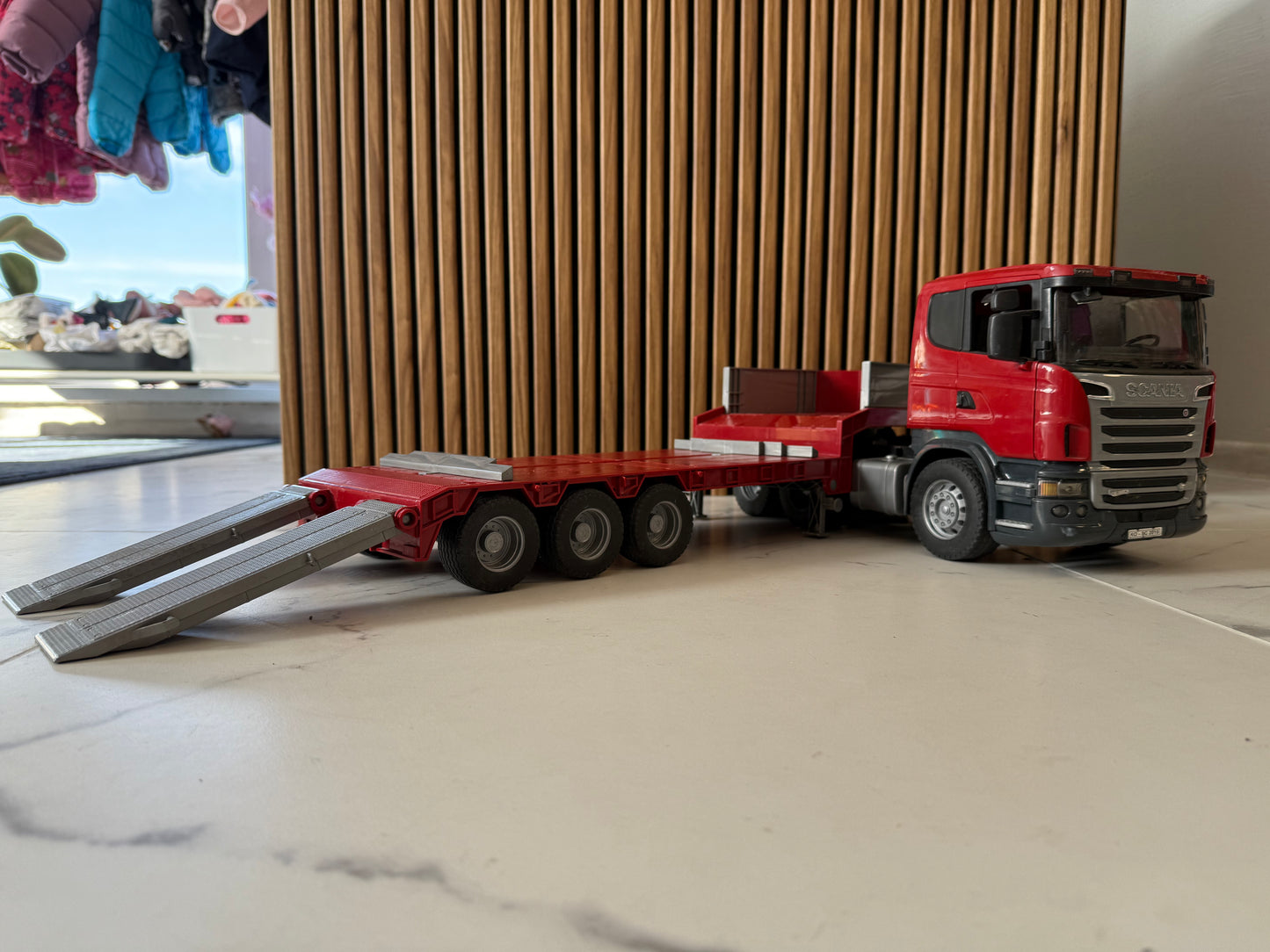 🚛✨ BRUDER sunkvežimis su platforma ✨🚛