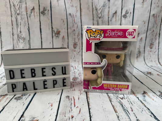 🤠💖 Funko POP! Western Barbie #1447 (Barbie The Movie)