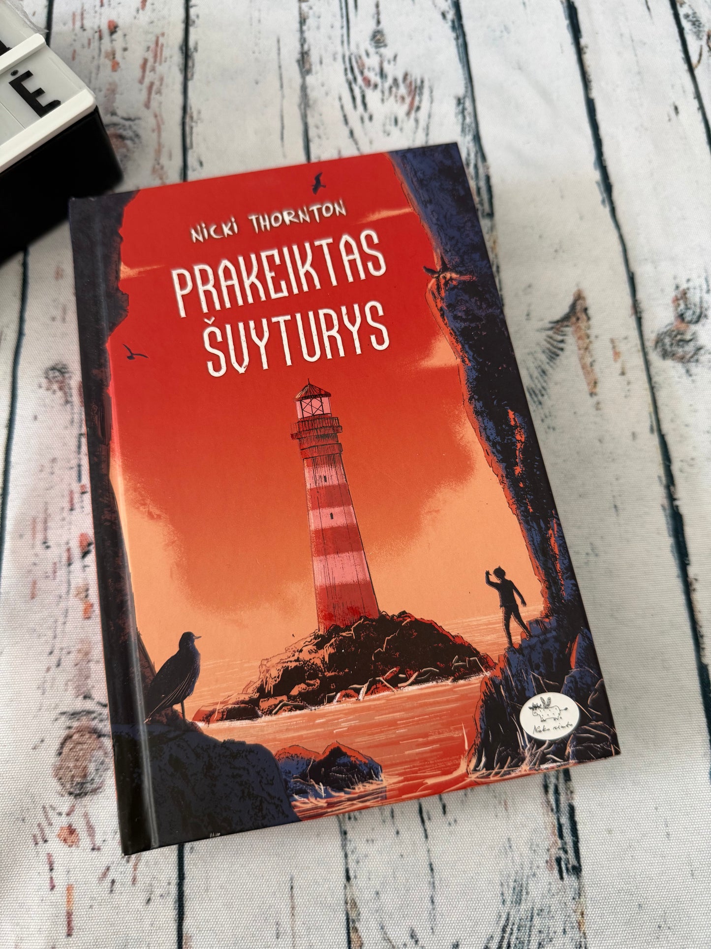 📚🌊 Prakeiktas švyturys – Nicki Thornton