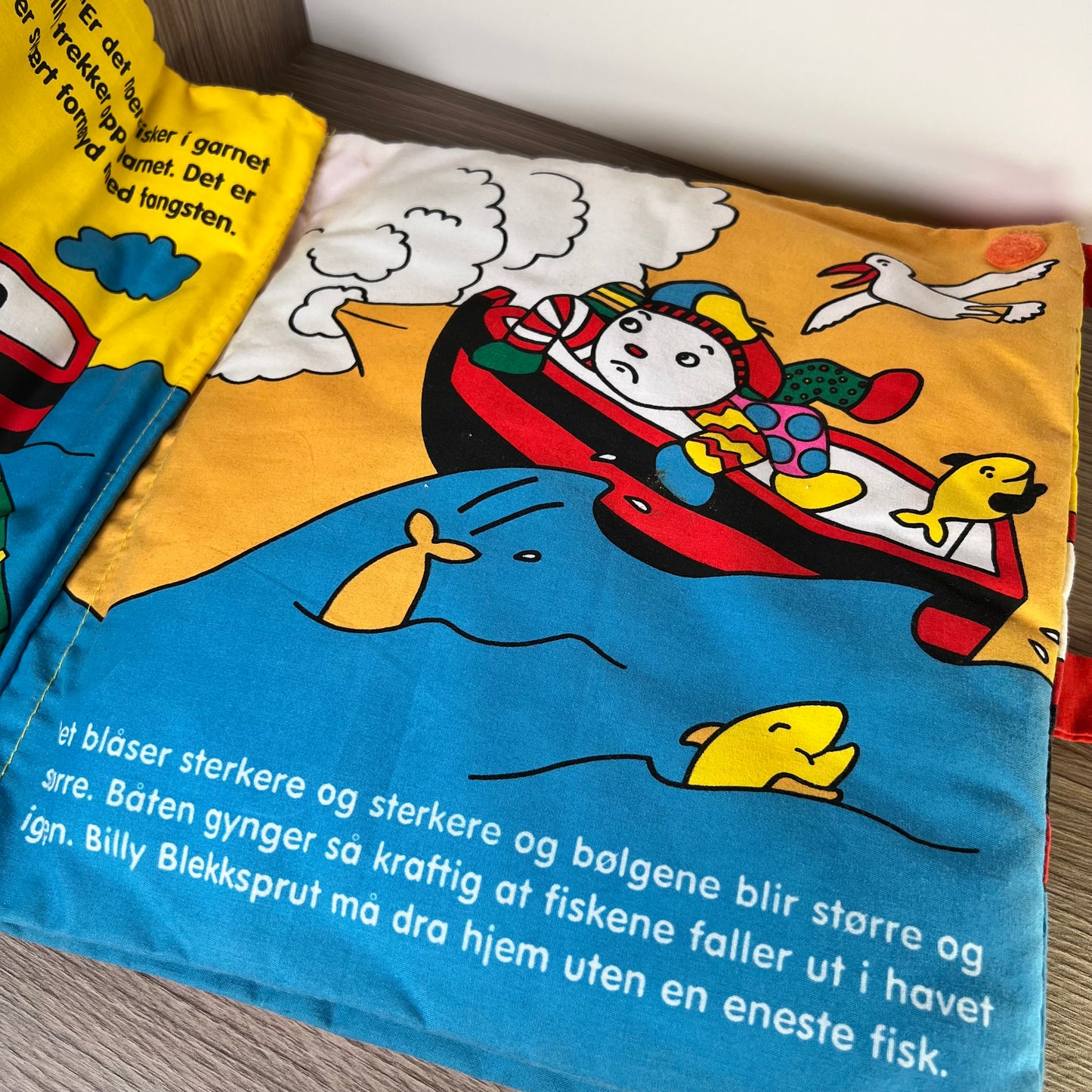 Minkšta knygutė Pa fisketur