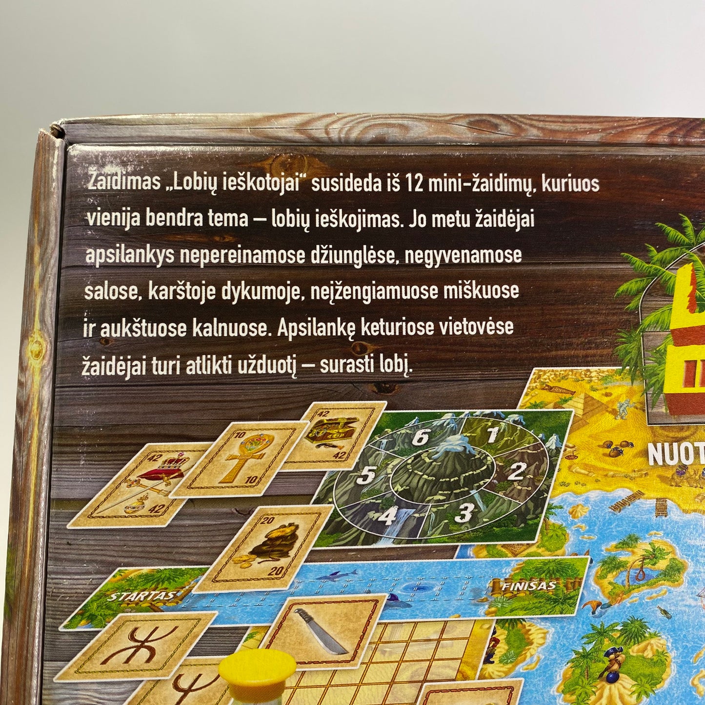 Stalo žaidimas „Lobių ieškotojai“