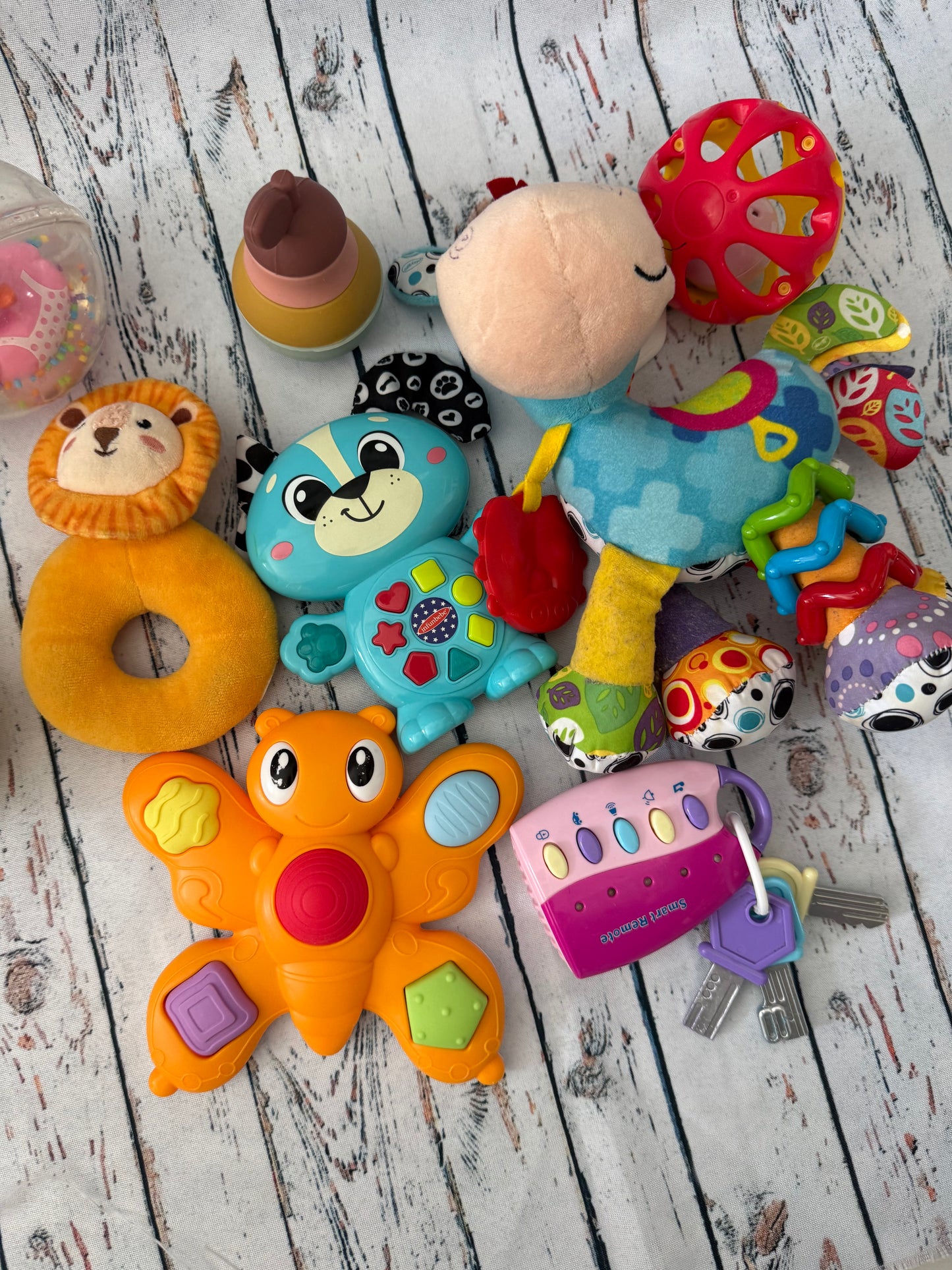 🧸🎶 Lavinamųjų žaislų rinkinys mažyliui