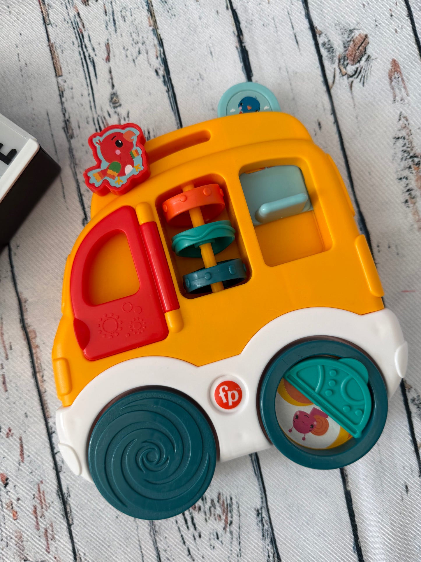 🚌💛 Fisher-Price lavinamasis autobusiukas