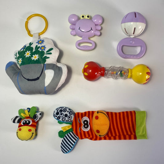 Lavinamų žaisliukų rinkinys "Švelnus pasaulio pažinimas"