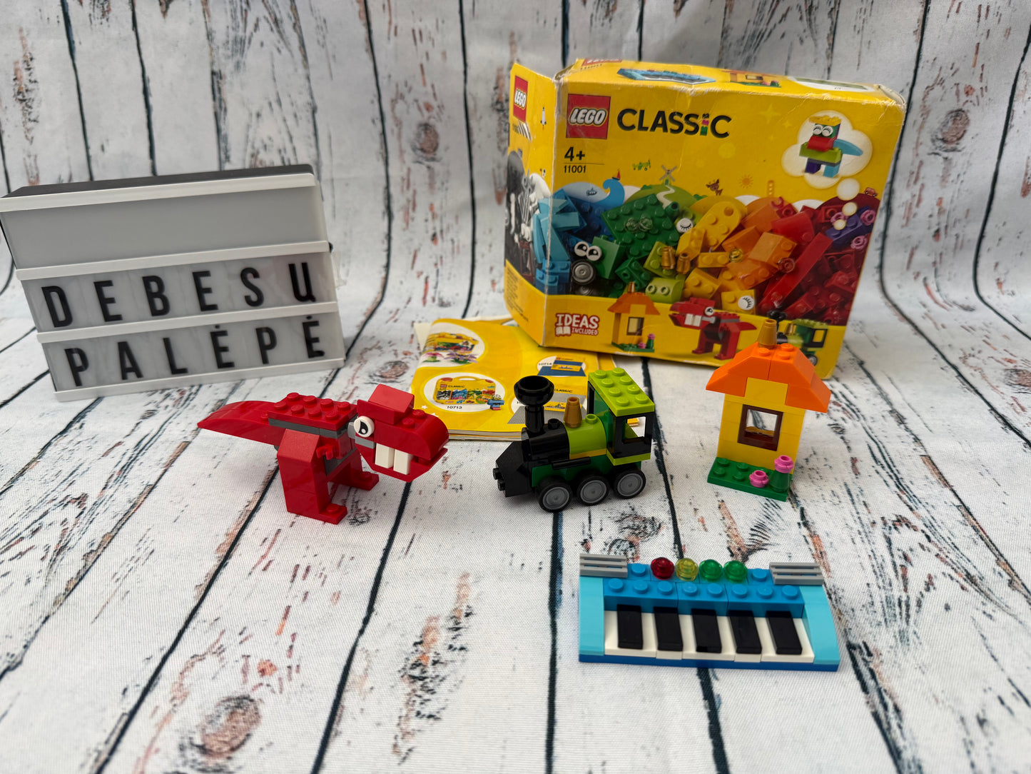 🧱🌈 LEGO® Classic kūrybinis rinkinys 11001