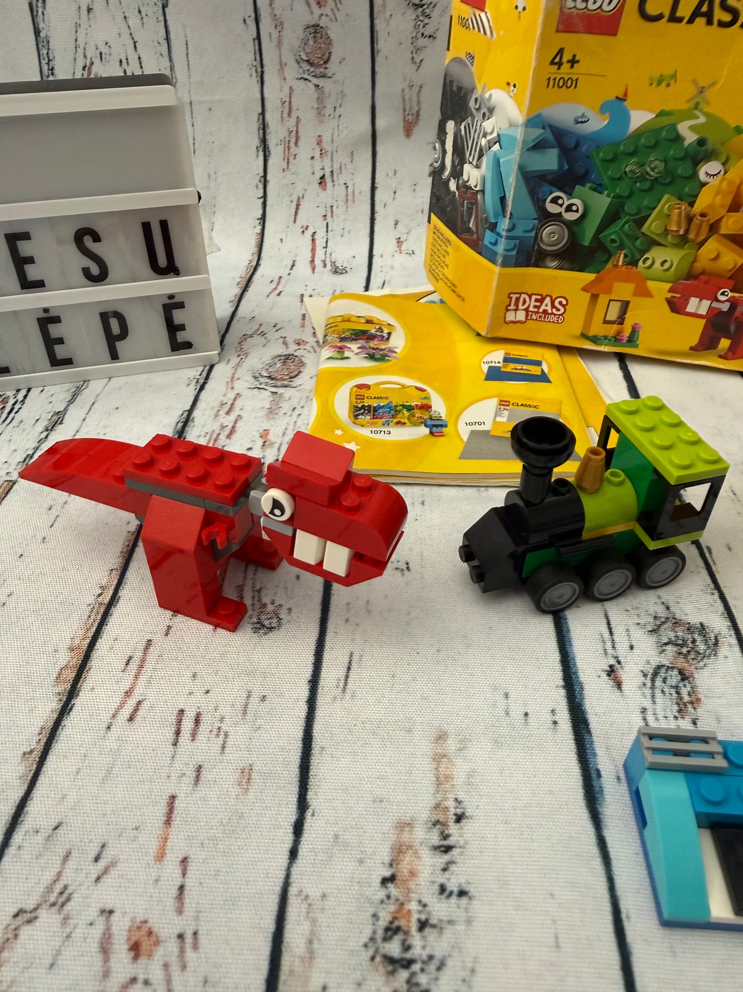 🧱🌈 LEGO® Classic kūrybinis rinkinys 11001