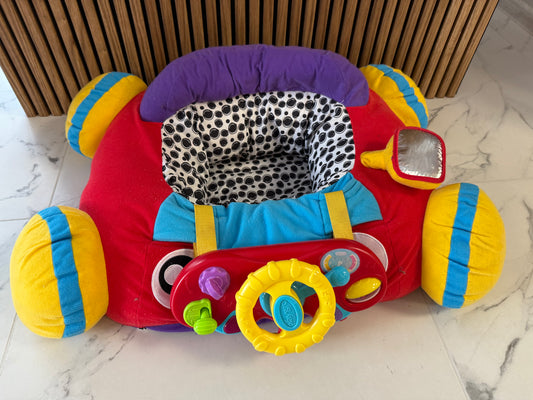 🚗 Sėdimas žaislas „Pirmasis automobilis“ 🎵