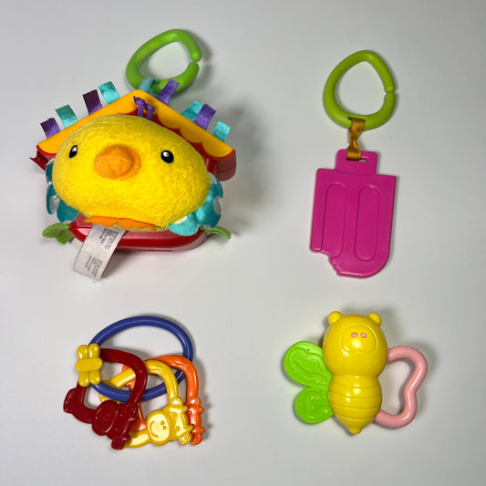 Lavinamų žaisliukų rinkinys "Švelnus pasaulio pažinimas"